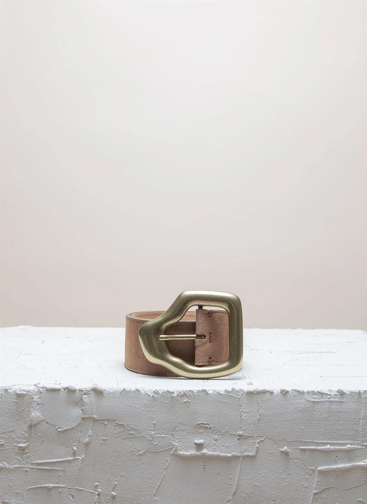 Ako belt - Nutmeg/Gold