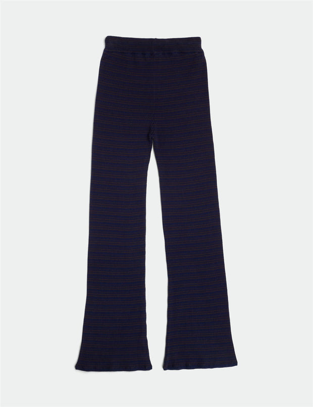 Mei Trousers - Brown Stripes
