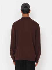 Tian Merino Pique - Brown