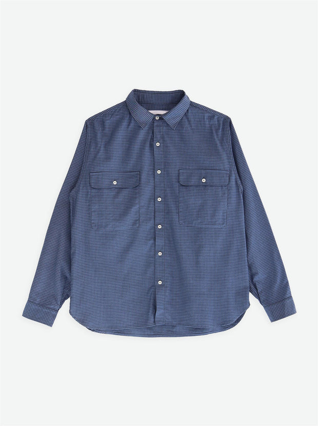 Iwo Babas shirt - Checked Blue