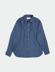 Serafin Shirt - Checked Blue