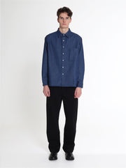 Holleb Shirt - Dark Blue Denim