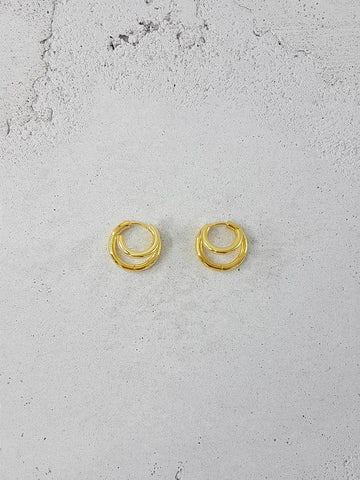 Bondi Hoops - 22k Gold
