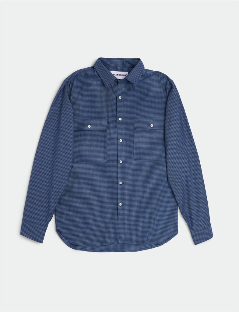 Iwo Shirt - Checked Blue