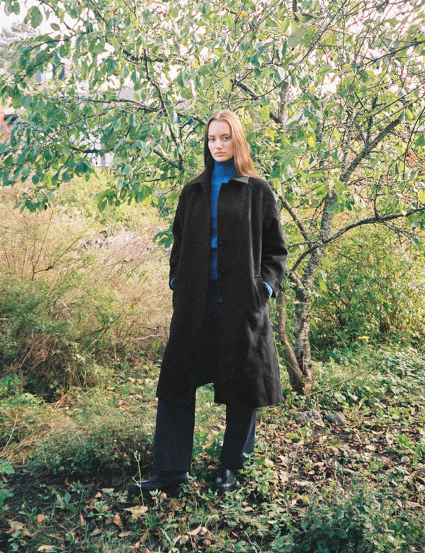 Anna Wool Coat - Black