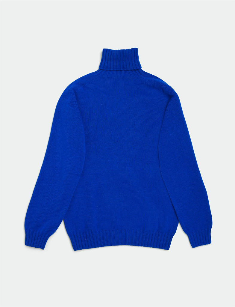 Callum Turtleneck Sweater - Deep Blue