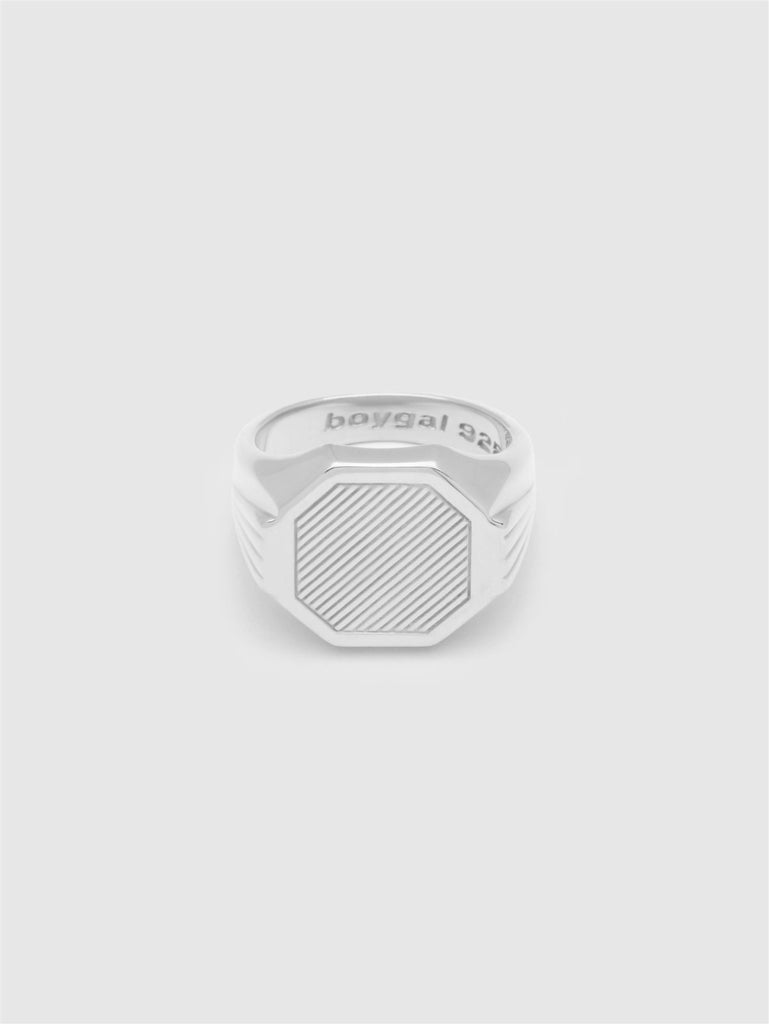 Grand Signet Ring - Silver