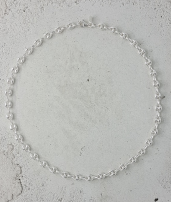Metung Necklace Fine - Silver