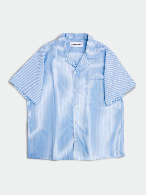 Lew Shirt - Blue Stripes