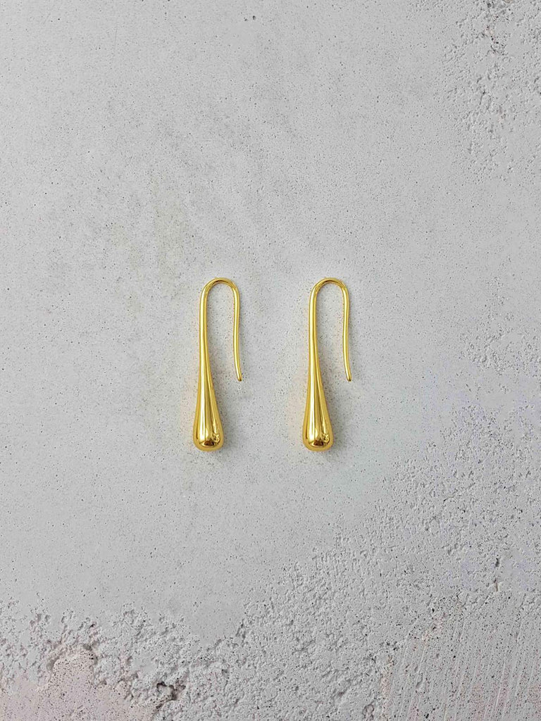 Mallacoota Earrings - 22K Gold