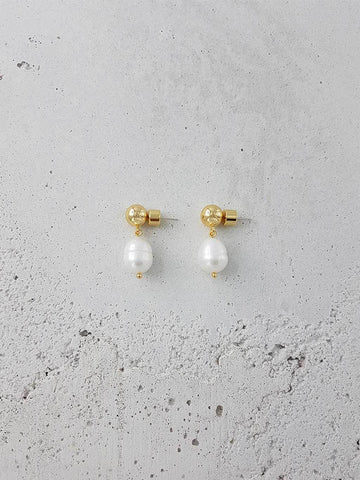 Vermeer Earrings - 18K Gold