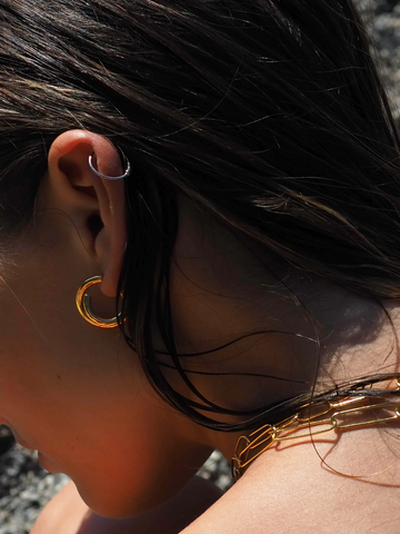 Bondi Hoops - 22k Gold